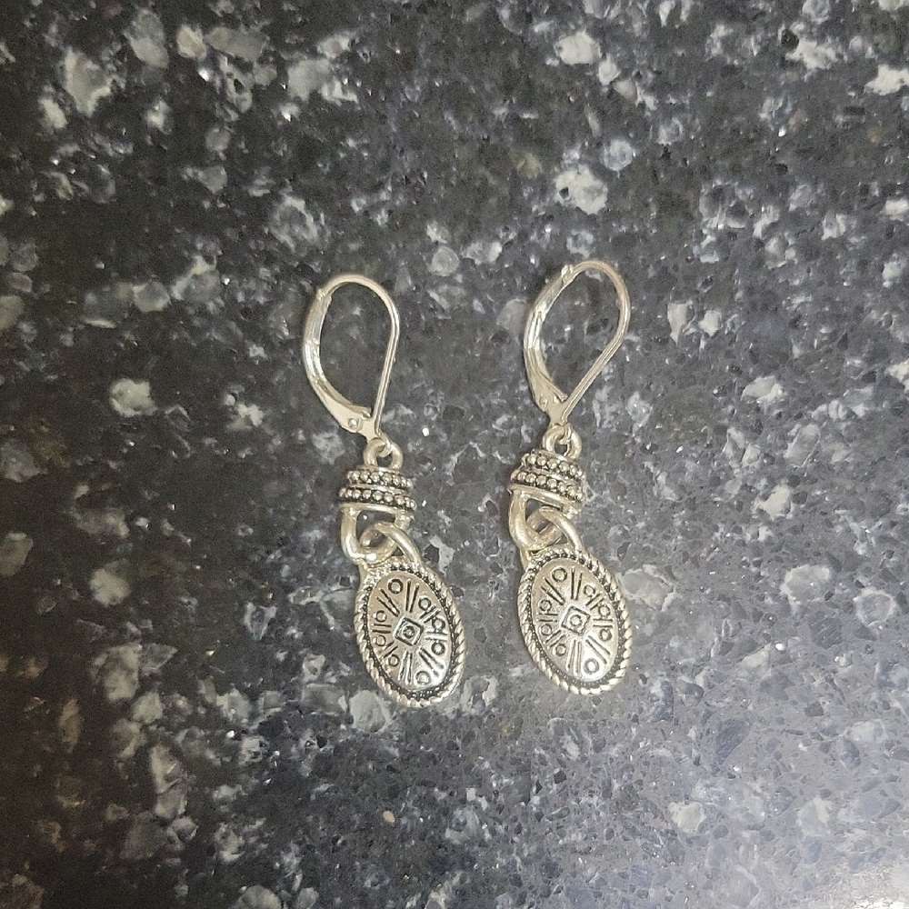 Elegant Silver Dangle Earrings